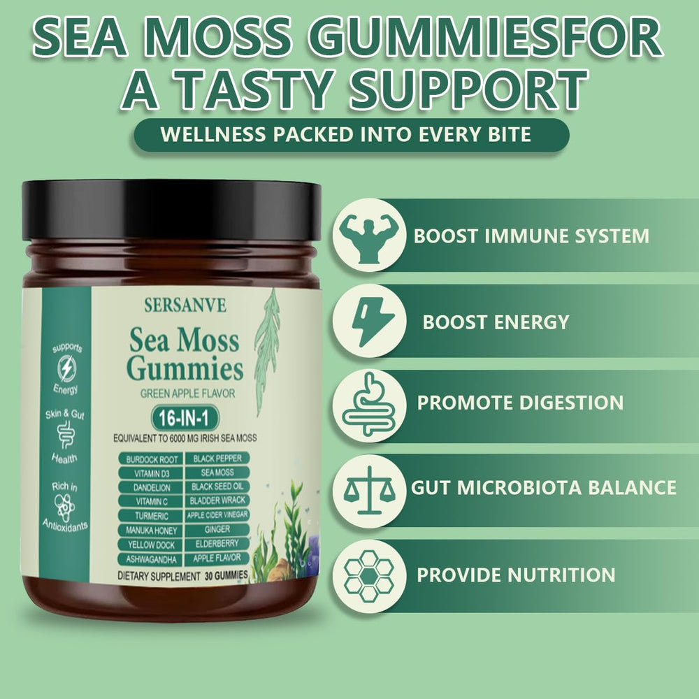 Gummy formula with ashwagandha, black seed oil, and burdock root