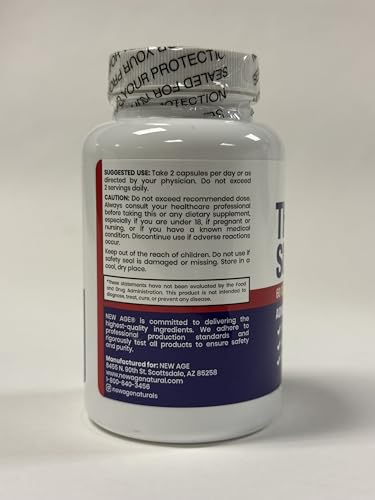 Ashwagandha, bladderwrack and turmeric ingredients in the formula