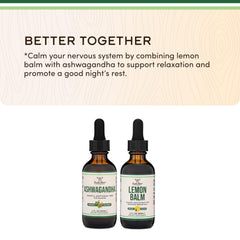Vegan, gluten-free and non-GMO Ashwagandha Drops label