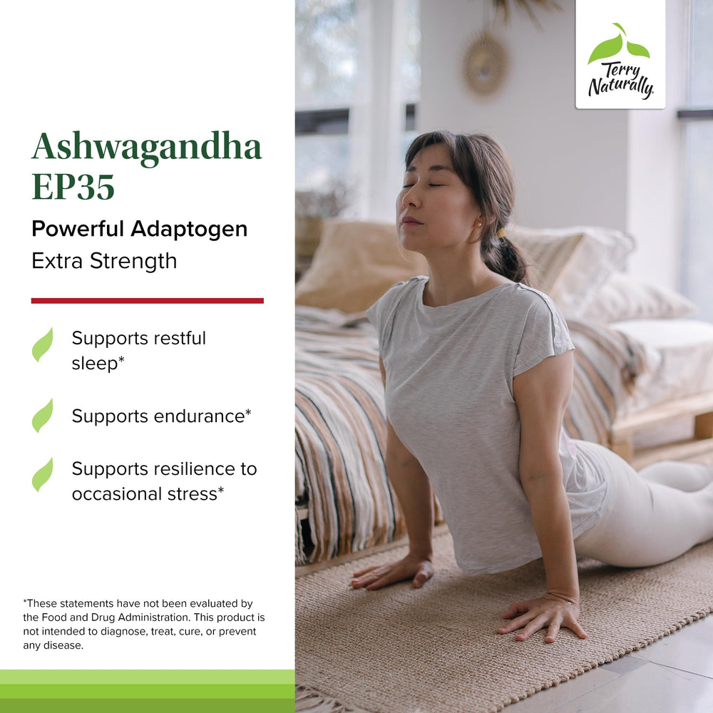 Close-up of Ashwagandha EP35 promoting stress resilience