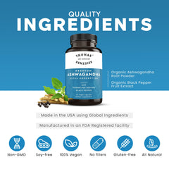 Ashwagandha capsules for mood support
