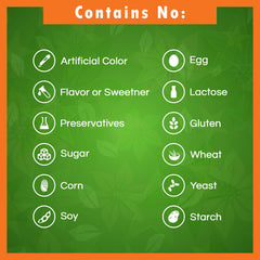 Ashwagandha root formulation indicating synergy