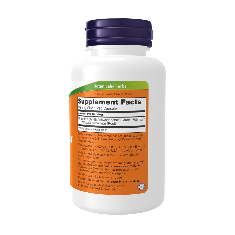 Capsules of Ashwagandha for stress support
