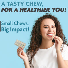 10 pieces per pack information on AshwaGum RELAX Gum box