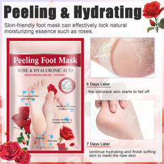 ASMAYSA easy-to-wear foot mask socks for at-home spa care
