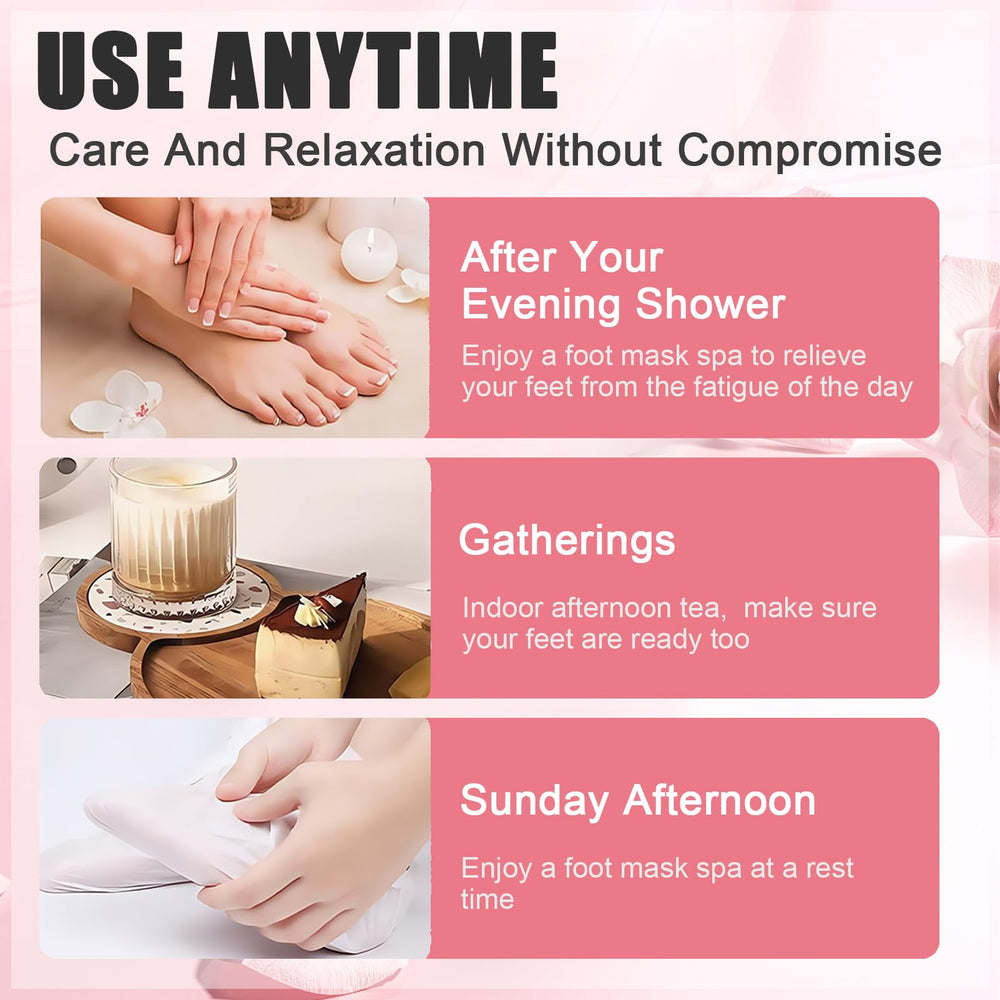 ASMAYSA five-pair set for ongoing foot care routine