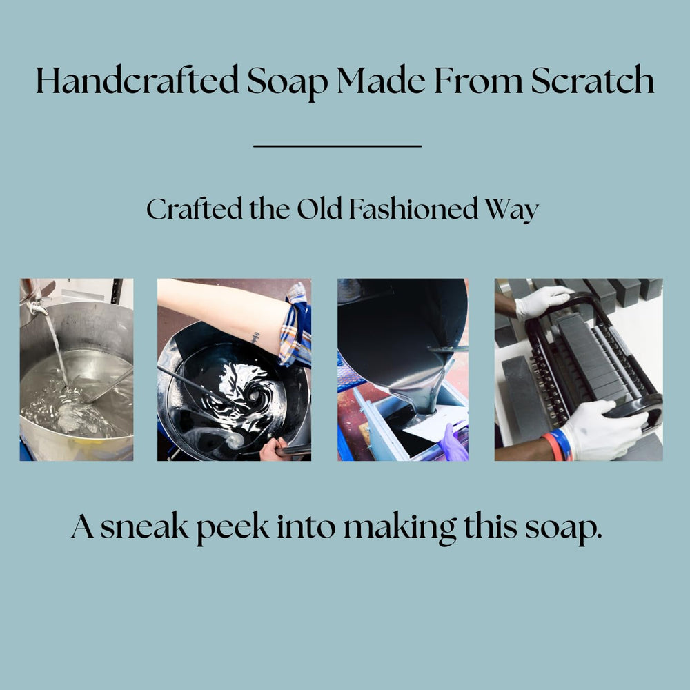 Shaving-use image showing smooth glide with Aspen Kay Naturals soap.