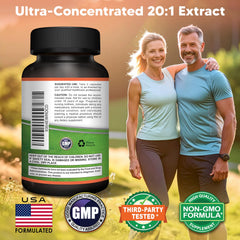 Product label and ingredients illustration
