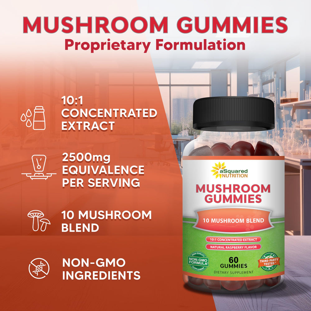 Mushroom complex supporting immune health and digestion