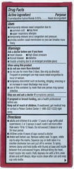 ASSURED Nasal Relief Spray bottle with pump demonstrates easy one-handed application.