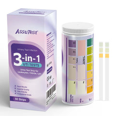 AssuTest UTI test strips packaging
