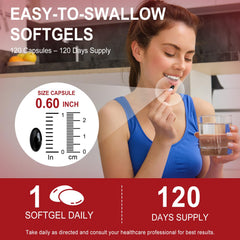 1 softgel daily dosage instruction