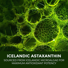Healthy skin health concept representing benefits of astaxanthin