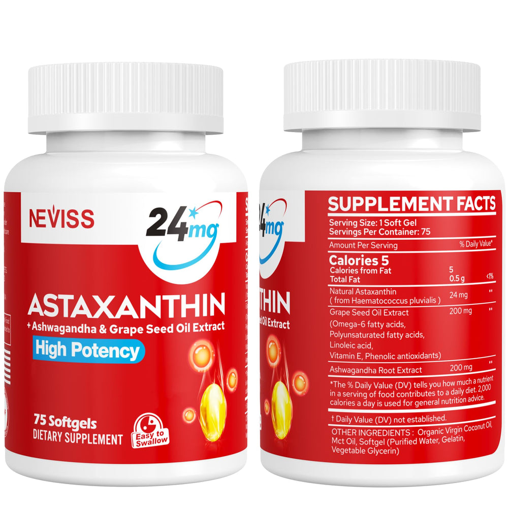 Lifestyle shot of 150 softgels bottle on countertop