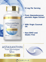 Astaxanthin derived from microalgae source