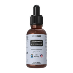Astaxanthin liquid drops bottle with dropper (2 oz)