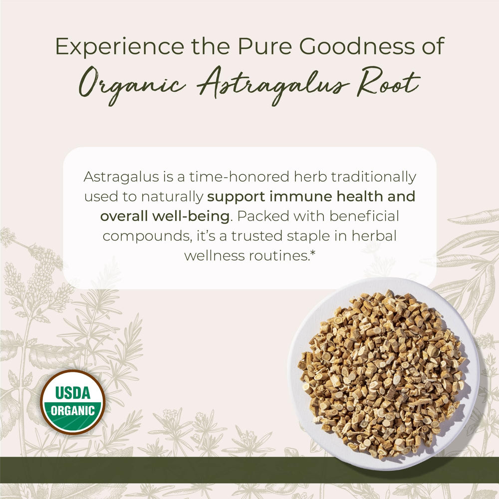 Dried astragalus root bulk for tea and wellness