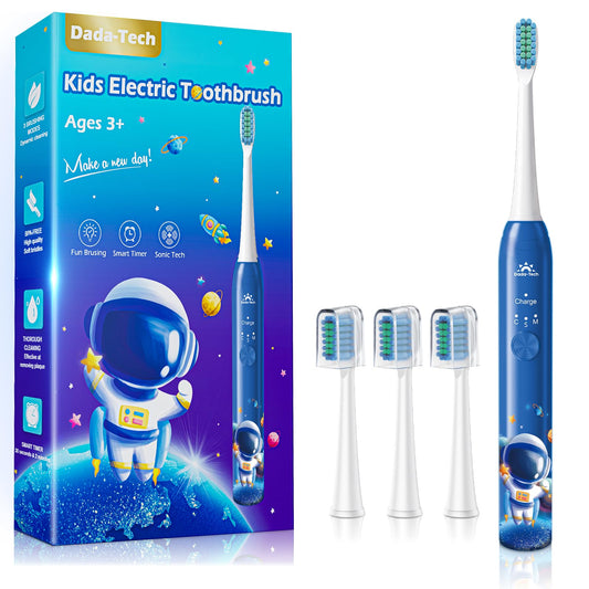 Astronaut blue kids electric toothbrush