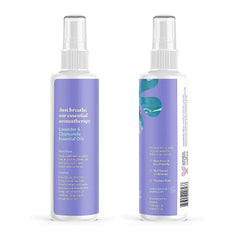 Ingredients and safety icons for ASUTRA Pillow Spray