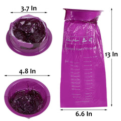 ATDAWN emesis bag wide opening for easy access during nausea
