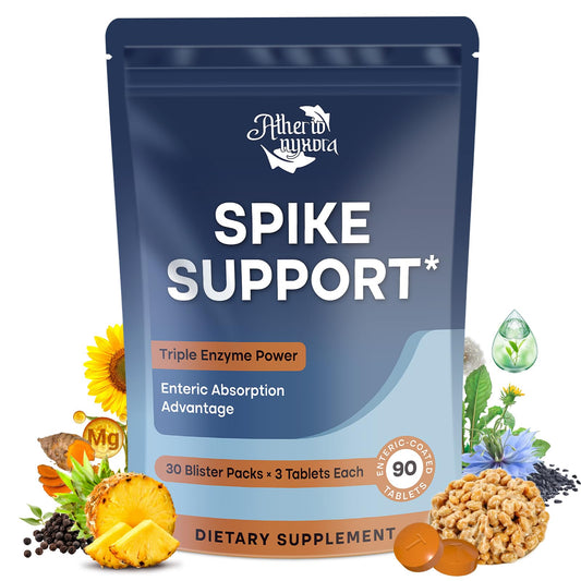 Atherionyxora Spike Detox bottle with label