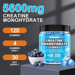 Active lifestyle with energy boost from creatine gummies