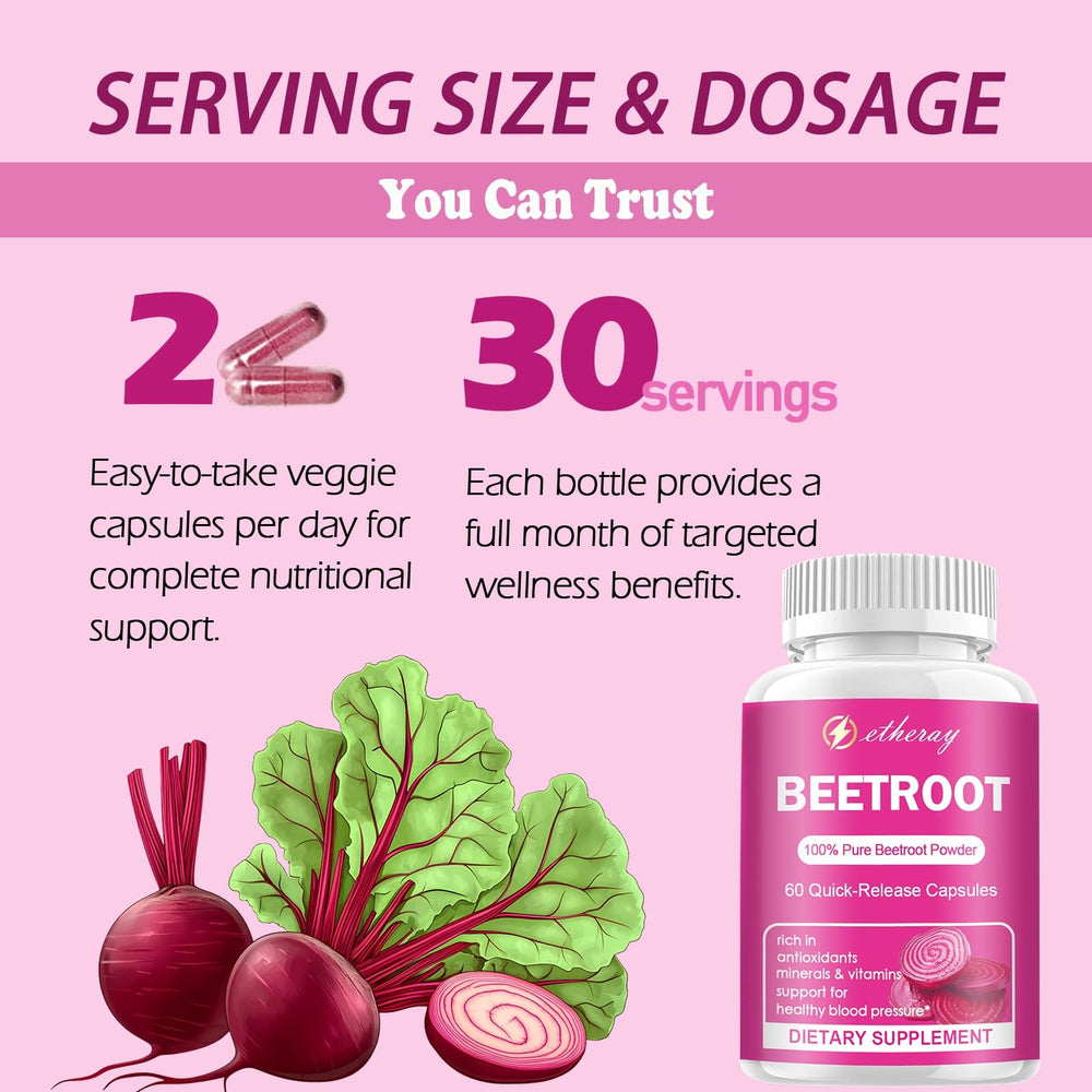 Athletic performance and endurance benefits from beetroot capsules