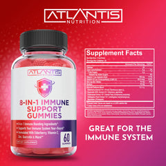 People enjoying berry-flavored immune gummies (adults and kids)