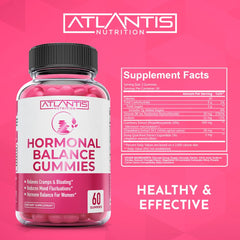 Atlantis Nutrition gummies close-up showing chewy texture for daily mood.