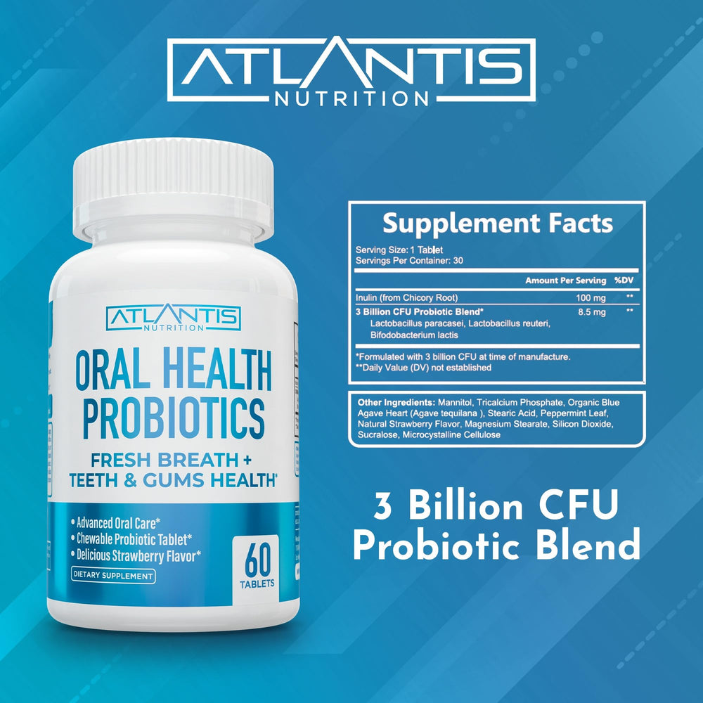 Graphic showing probiotic strains Lactobacillus paracasei, L. reuteri, and Bifidobacterium lactis