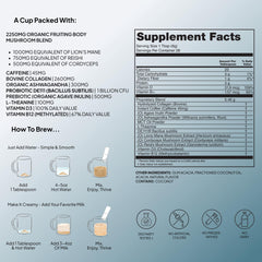 1 scoop serving of Atlas+ Coffee Superblend