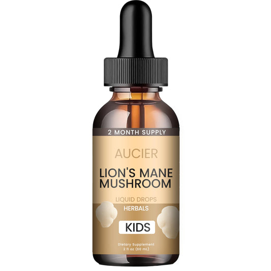 AUCIER Lions Mane for Kids bottle with dropper