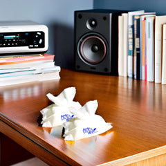 Alcohol-free wipes safe for rubber, plastic, silicone and acrylic