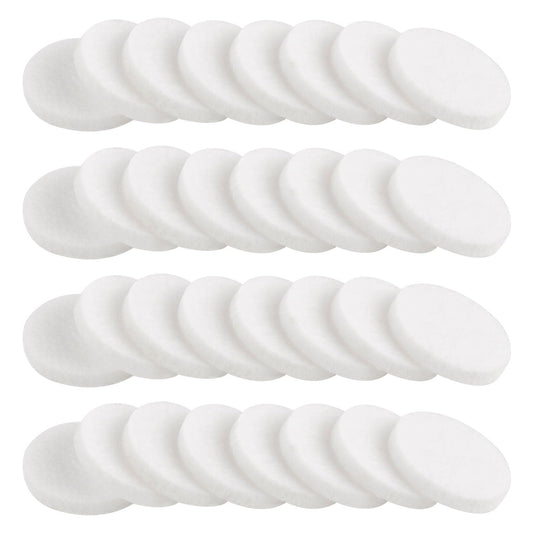 White round mini diffuser refill pads, 22mm diameter, 100-pack by AUEAR