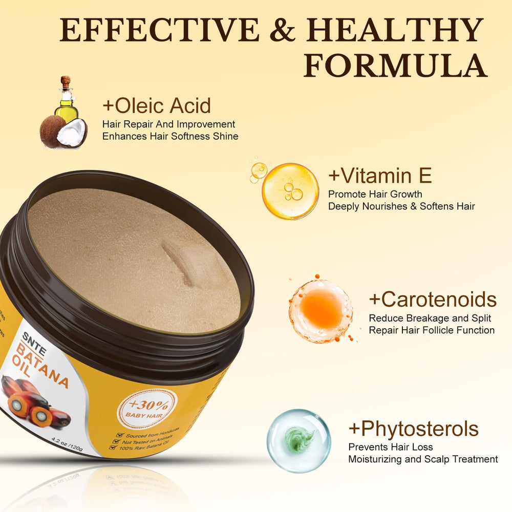 AUOOR Batana Oil Paste on scalp demonstration of nourishment and support
