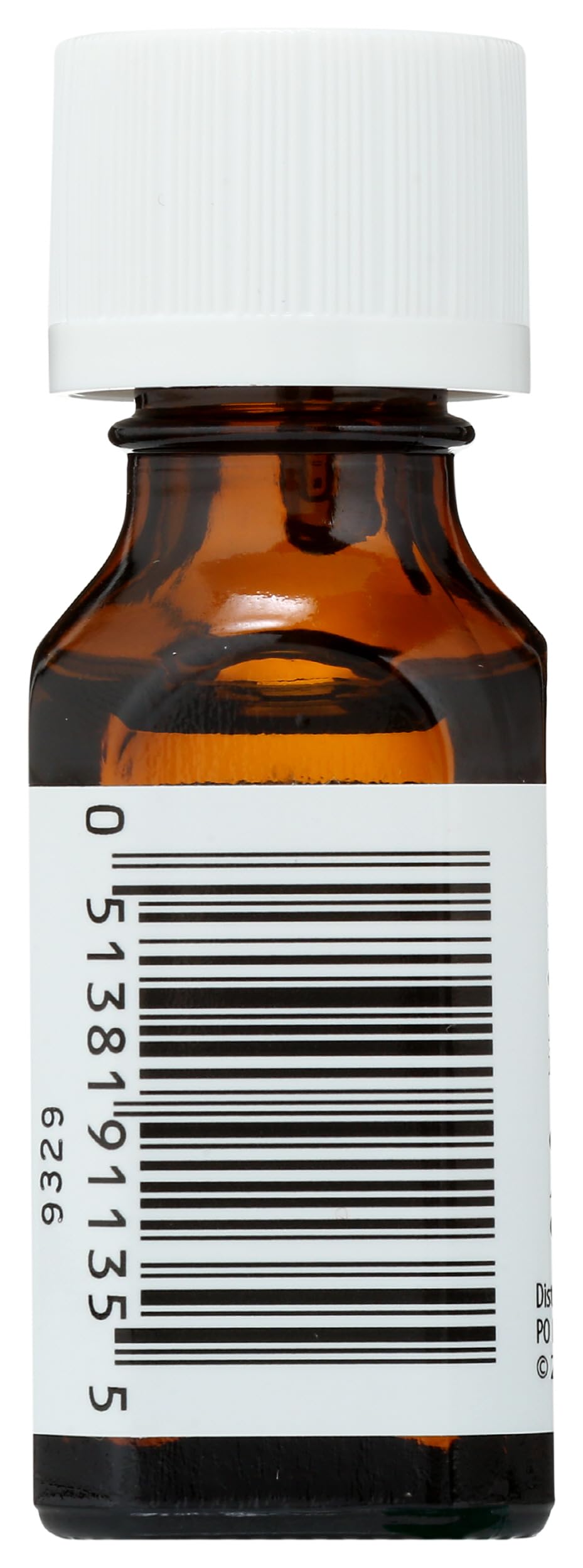 Close-up of Aura Cacia Clary Sage essential oil bottle