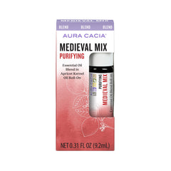 Aura Cacia Lavender Roll-On Medieval 0.31 oz image - compact essential oil roll-on for on-the-go relaxation