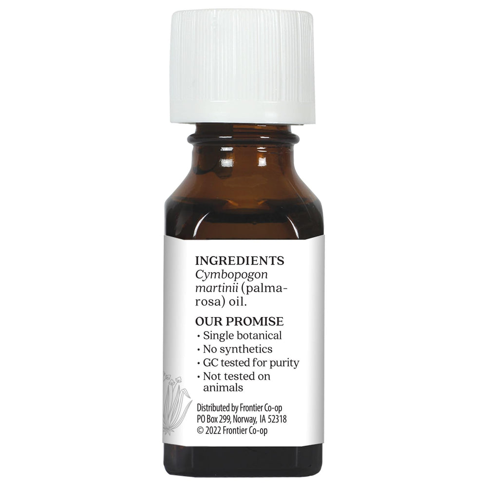 Palmarosa essential oil diffusing in a room