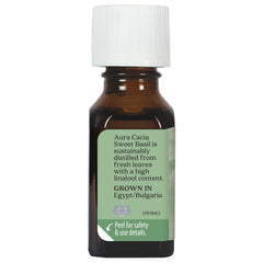 Diffuser setup illustrating Sweet Basil essential oil aroma