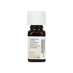 Organic Aura Cacia Tea Tree Oil from Australia label