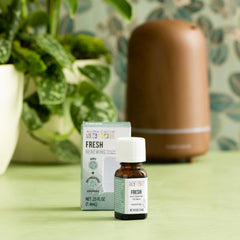 Diffuser ready with Aura Cacia Fresh Essential Oil Blend