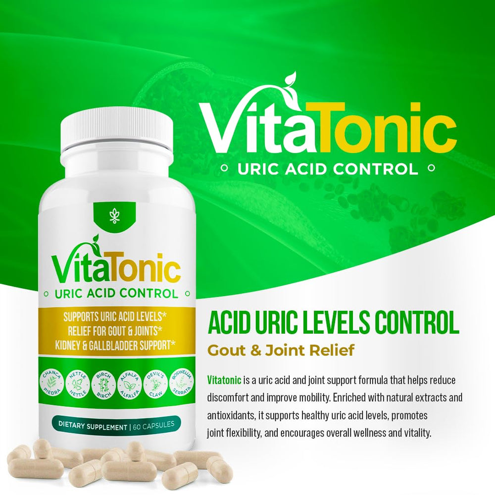 Front view of AURA VITAMINS Vitatonic packaging