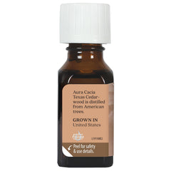 Steam-distilled Texas Cedarwood oil from Juniperus mexicana