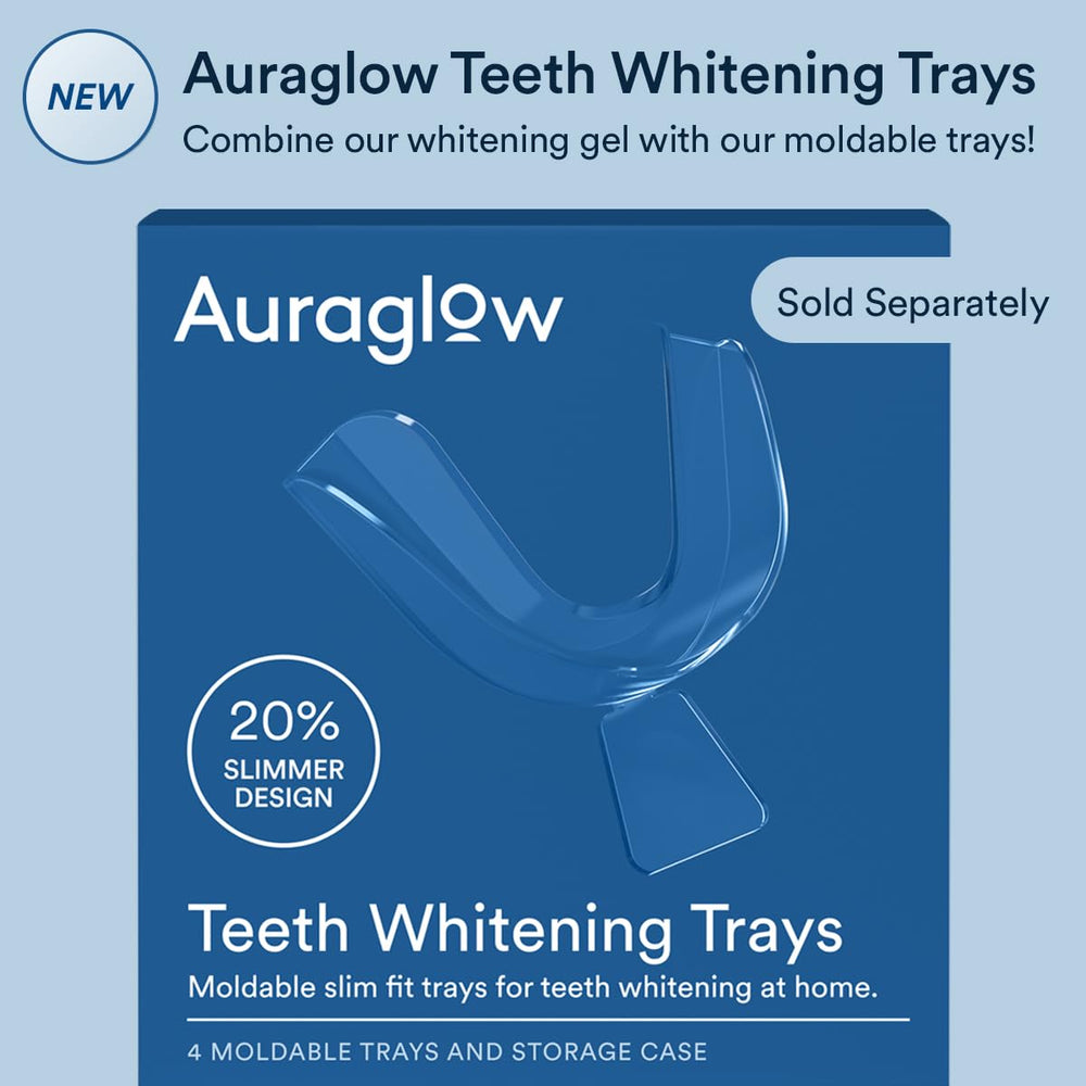 Made in USA Auraglow whitening gel formula