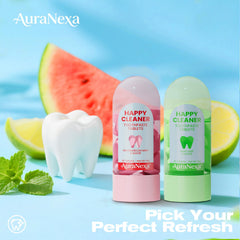 Eco-friendly packaging and sustainability for Auranexa toothpaste tablets