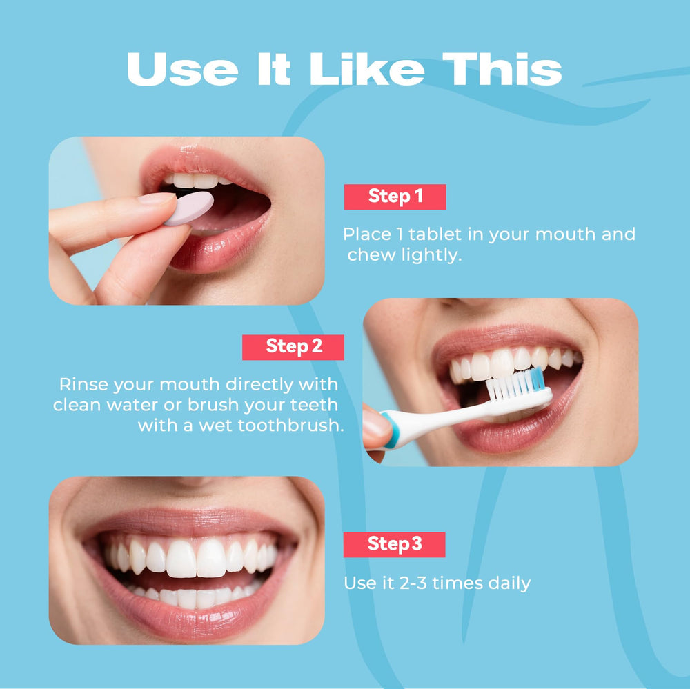 Auranexa Mint Lime toothpaste tablets image