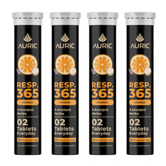 Auric Resp 365 bottle for lung support