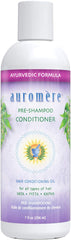 Auromere pre-shampoo conditioner bottle pour for deep hair nourishment before washing