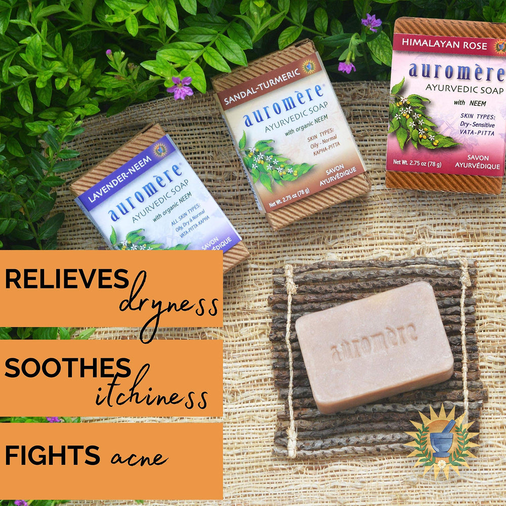 Vegan and cruelty-free skincare claim for Auromere soaps