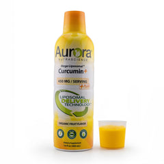 Aurora Nutrascience Mega-Liposomal Curcumin Vitamin C CurcuVail bottle